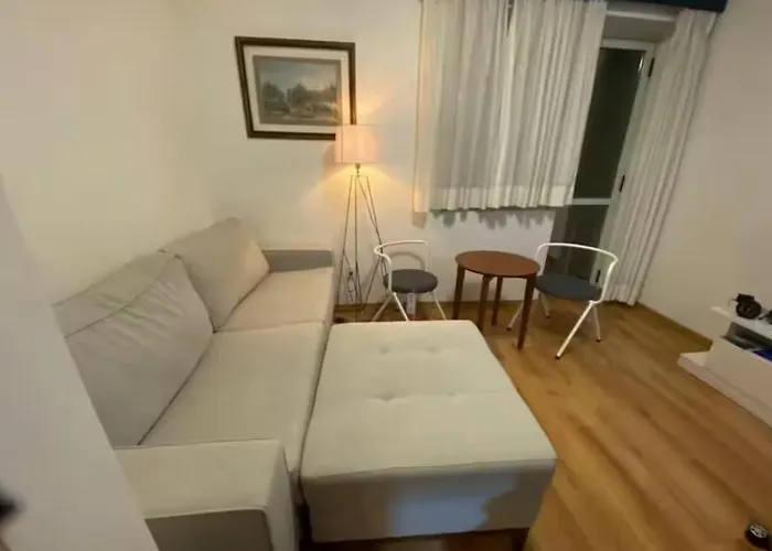 Flat Na Haddock Com Garagem E Lazer